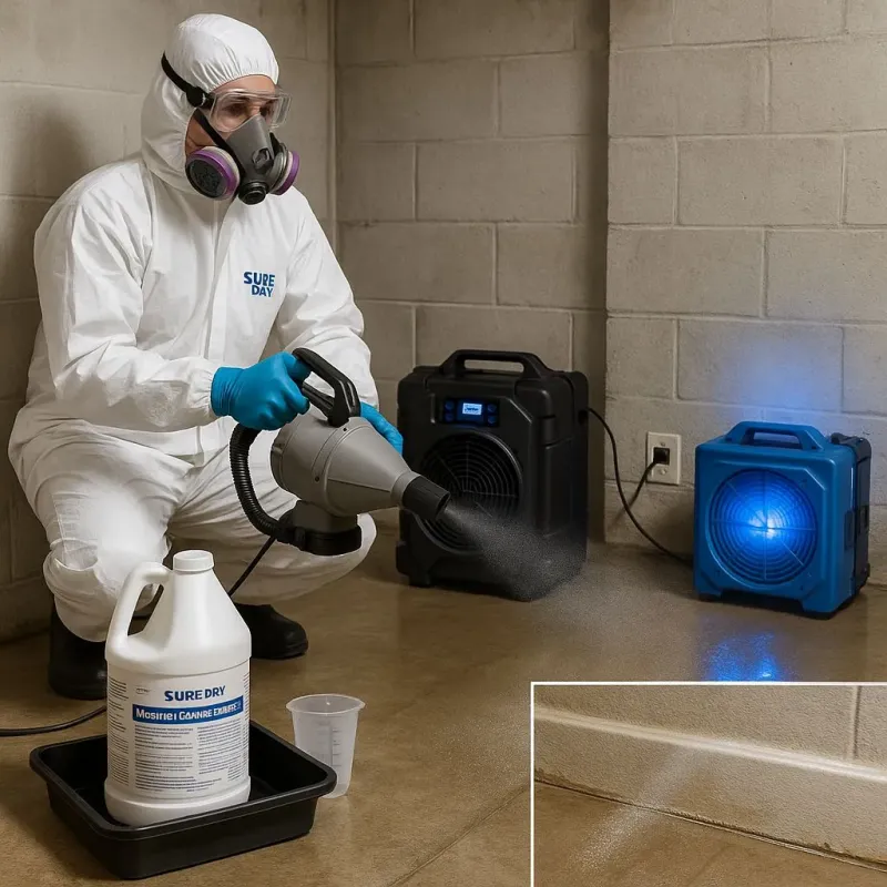 Sanitization and Odor Removal process in Glidden, IA