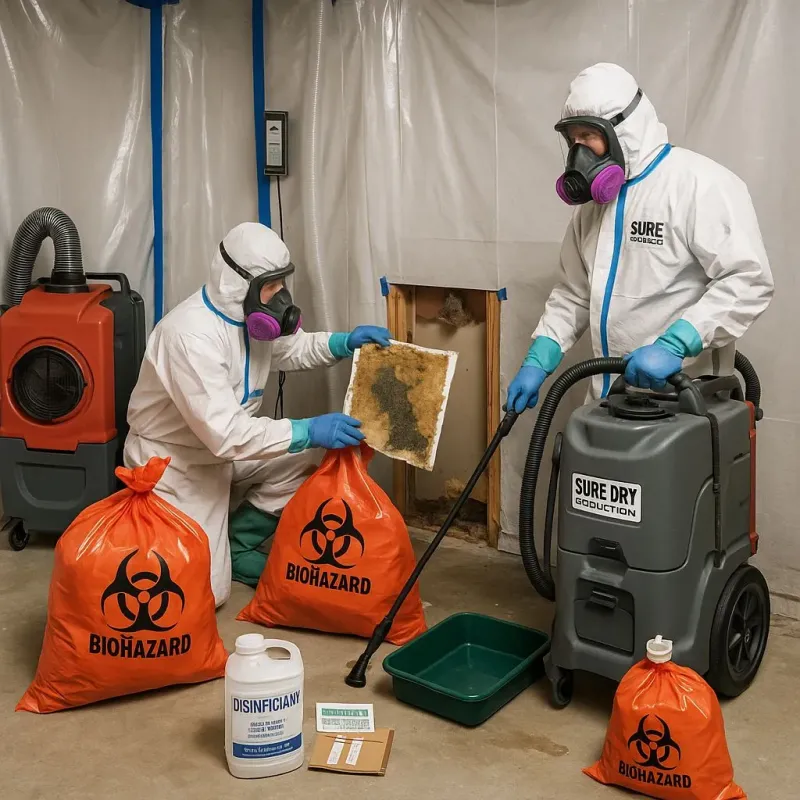 Contaminated Water Handling Protocols process in Glidden, IA