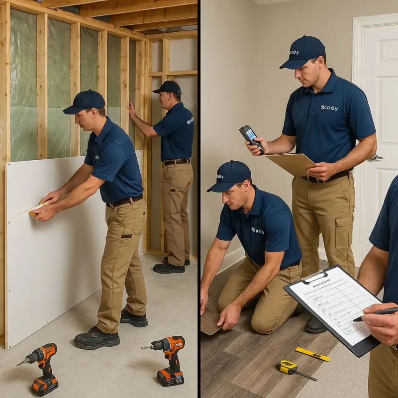 Repairs and Reconstruction process in Glidden, IA